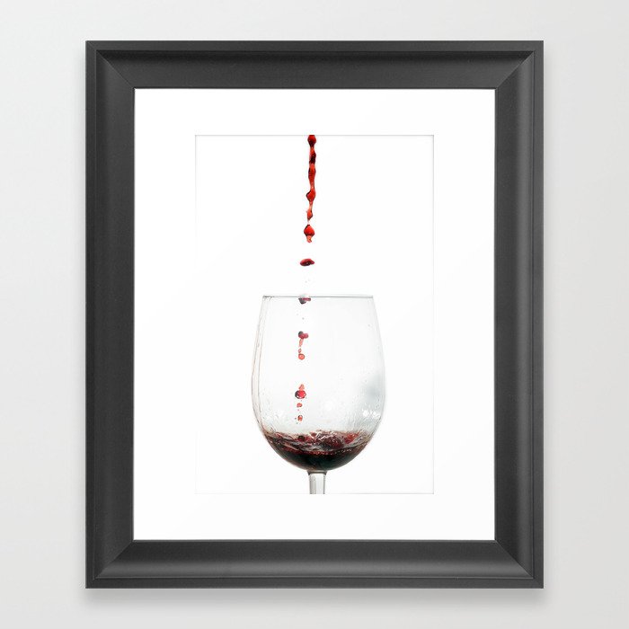Wine Framed Art Print
