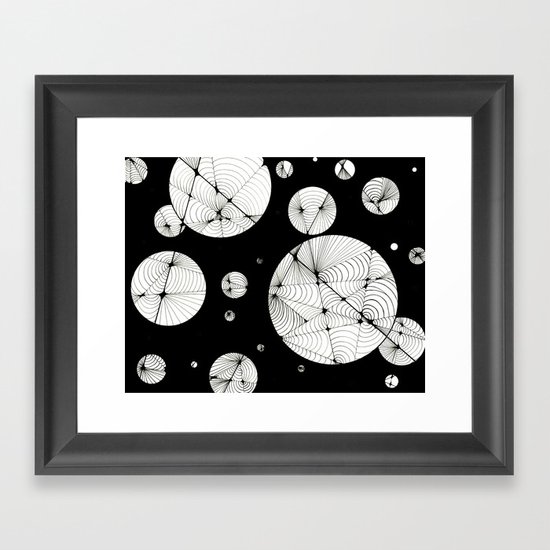 Cosmic Illusion Framed Art Print