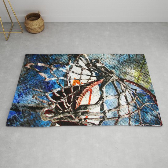 Art Of Basketball Hoop Rug By Takumipark Society6