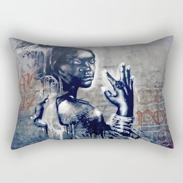 Ale Bonjo / Sámara-Uganda Orphans Collaboration Rectangular Pillow