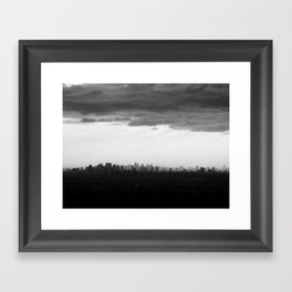 City Skyline Framed Art Print