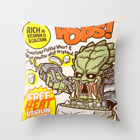 PredaPOPS! Throw Pillow