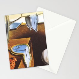 Dali Melting Clock Digital Painting  Stationery Cards