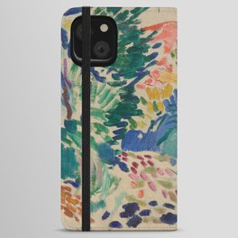 Landscape at Collioure by Henri Matisse iPhone Wallet Case