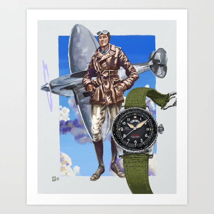 iwc spitfire timezoner