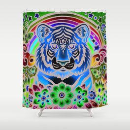 Peacocks Shower Curtain