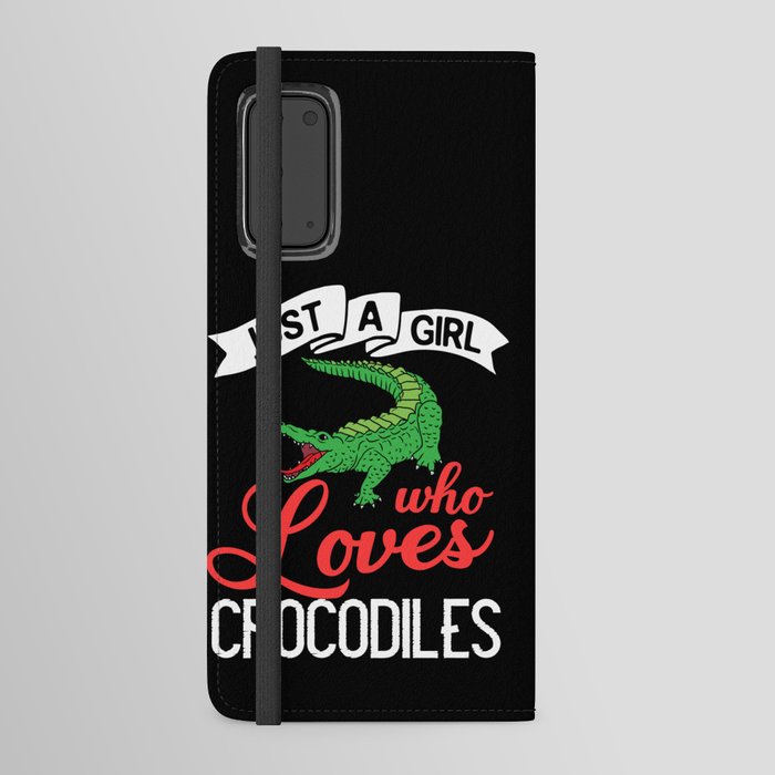 Crocodile Alligator Reptile Africa Animal Head Android Wallet Case
