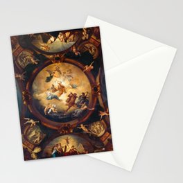 Justice Ensures Peace and Protects the Arts Ceiling Fresco Stationery Card