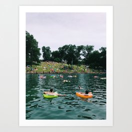 Barton Springs Art Print