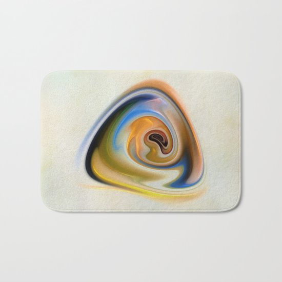 Triangle Spiral Bath Mat