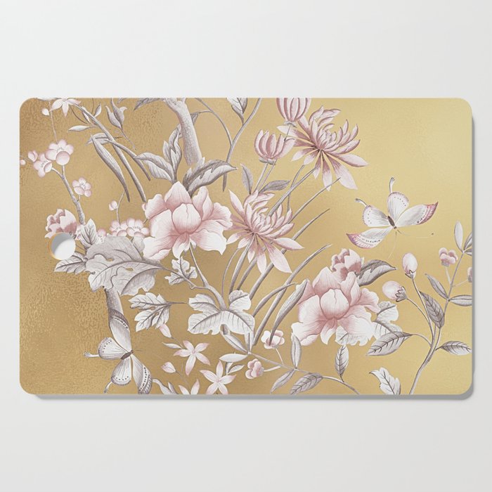 Chinoiserie Gold Cutting Board
