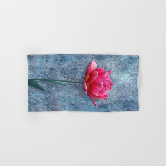 Pink Tulip Hand & Bath Towel