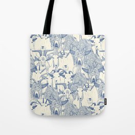 just goats classic blue pearl Tote Bag