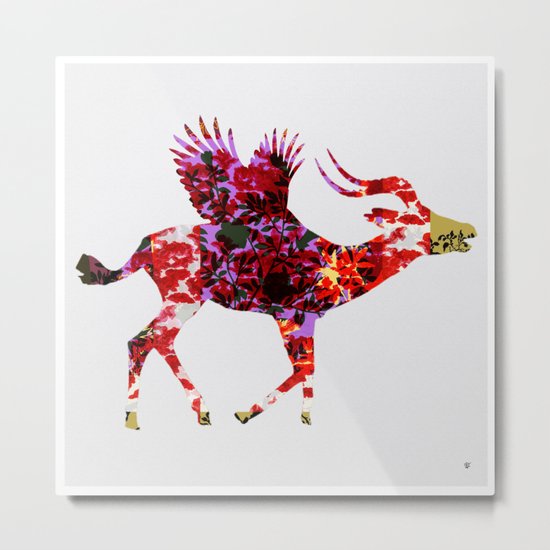 FabCreature · AntiLoFly 3 Metal Print