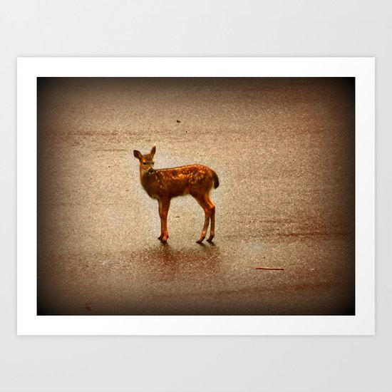 Oh Deer Art Print