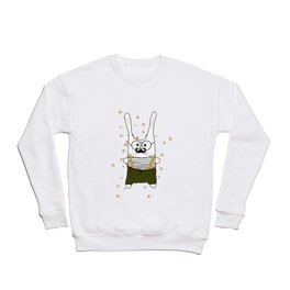 happy bunny boy Crewneck Sweatshirt