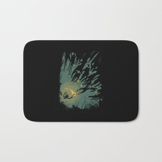 Zombie Shadows Bath Mat