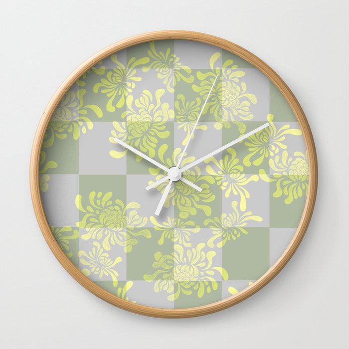 Timeless flowers Wall Clock