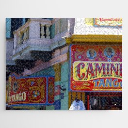 Argentina Photography - The Caminito Street In Buenos Aires Jigsaw Puzzle