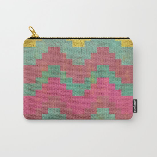 Aztec Vintage Pattern 01 Carry-All Pouch