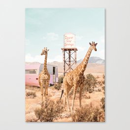 Desert Hot Springs Canvas Print