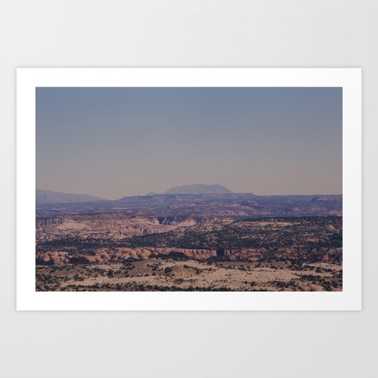 next up sun down Art Print