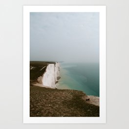 The Seven Sisters in South Downs, Seaford, East Sussex, England | Fine Art Nature Landscape Travel Photography | UK, Europe Art Print | Photo, Coast, Cliffs, Sussex, Digital, Nature, Landscape, Whitecliffs, Eastbourne, Eastsussex 
