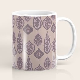 ECRU LEAVES Coffee Mug