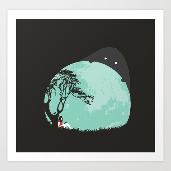 Someone is Watching Art Print