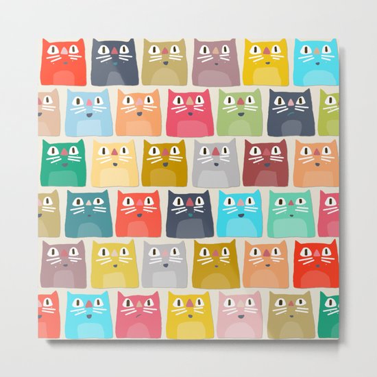 summer cats Metal Print