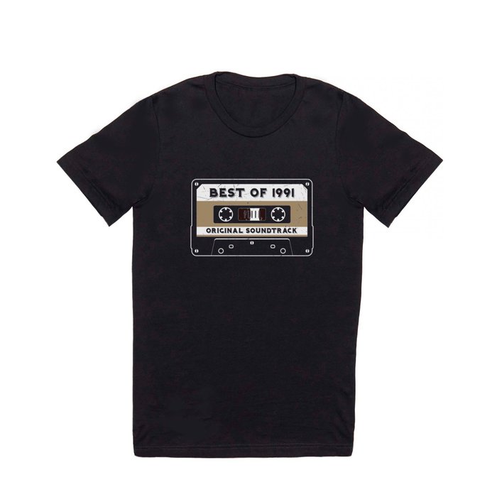 Best Of 1991 Cassette Tape Retro T Shirt