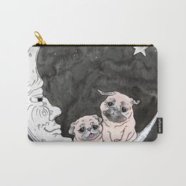 Paper Moon Pug Carry-All Pouch