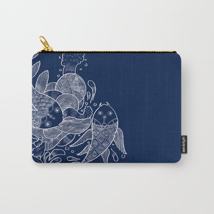 The Koi Fishes Carry-All Pouch