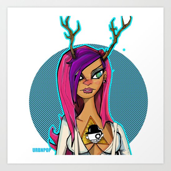 Urbnpop Ultra Violence Art Print