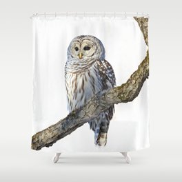 Alone but never lonely Shower Curtain