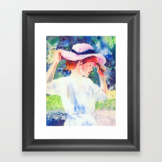 Lucille Framed Art Print