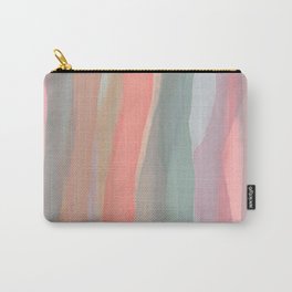 Peachy Watercolor Carry-All Pouch