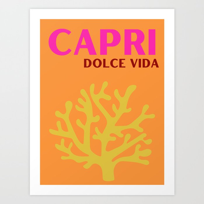 CAPRI Art Print