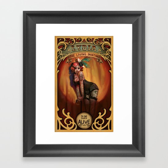 Lydia Framed Art Print