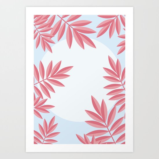 Summer Jungle, Night Art Print