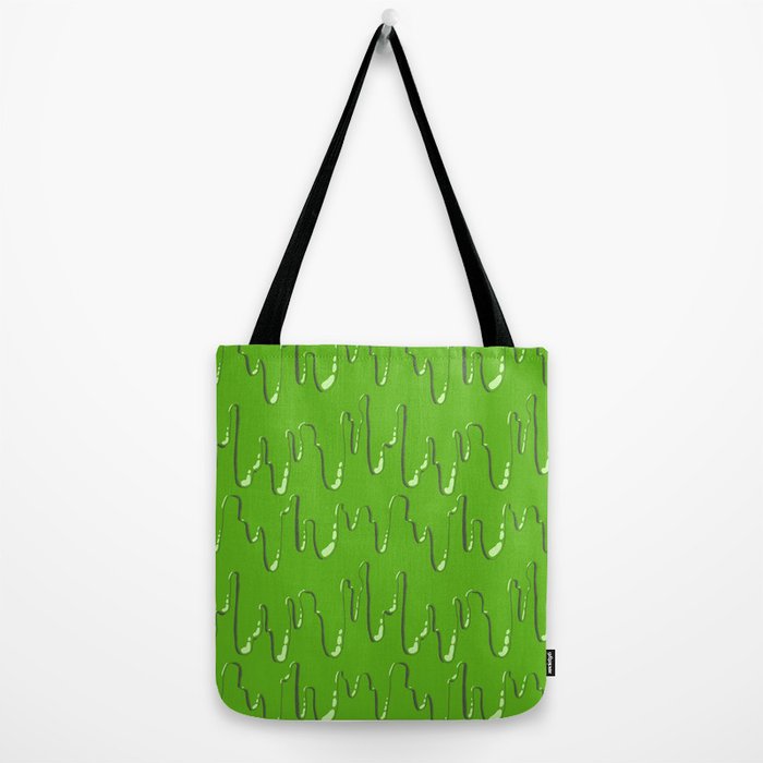 CAVITYCOLORS - TOTE BAG (SLIME GREEN)