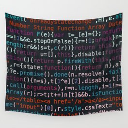 Computer Science Code Wall Tapestry