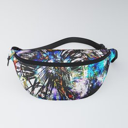 Neon Palm Tree Fanny Pack