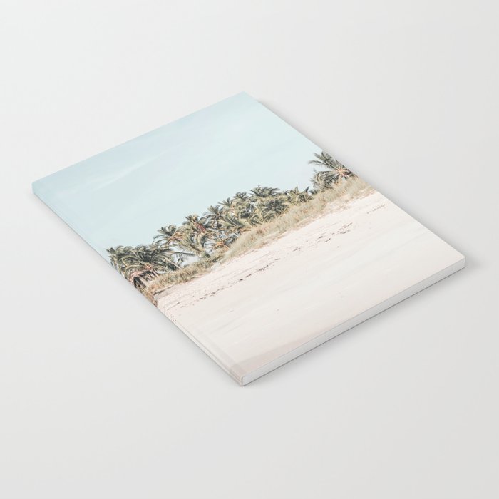 Beach Ocean Palm Trees Notebook