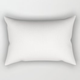 Cream White Rectangular Pillow