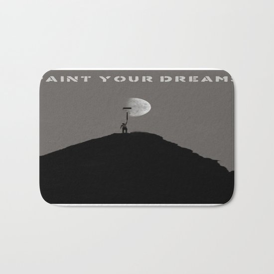 Paint Your Dreams Bath Mat