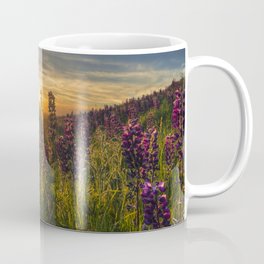 Lupine Sunset Coffee Mug