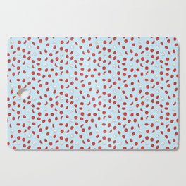 Cute Blood Cells Pattern Cutting Board