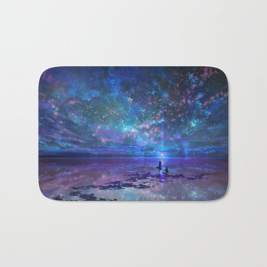 Ocean, Stars, Sky, and You Bath Mat