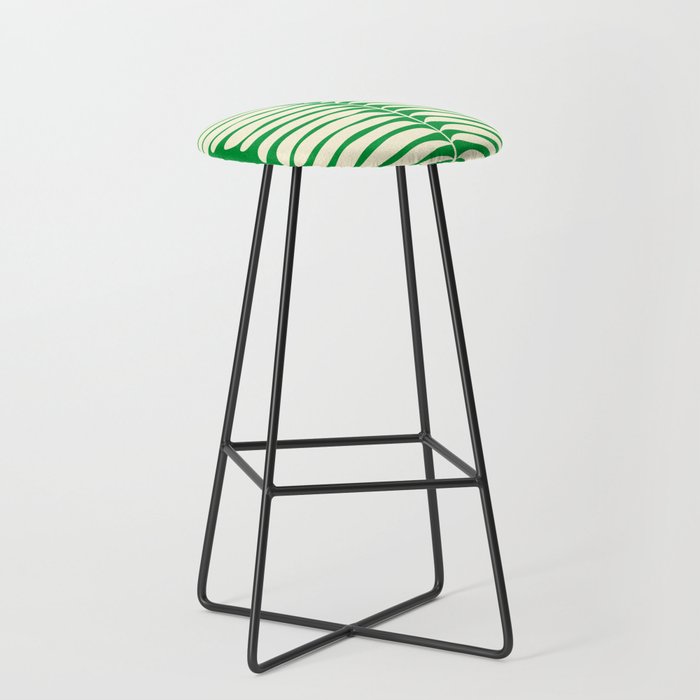 JAZZ FERNS 04 | Pine Green Matisse Edition Bar Stool